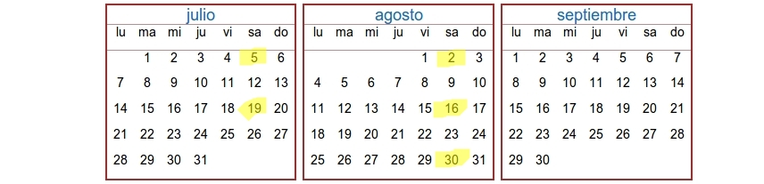 Calendario Islandia LimesViajes 2014