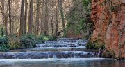 Cascada en en el Montasterio de Piedra