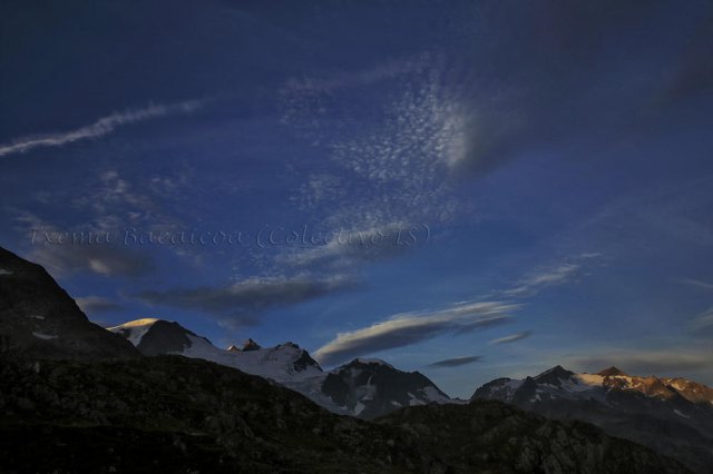 Amanecer desde el Sustenpass