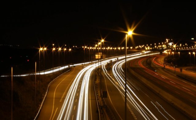 Autopista de luces