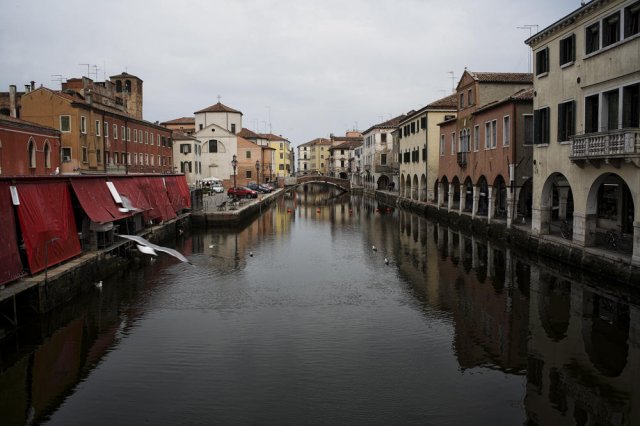 Chioggia y las gaviotas