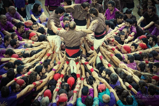 Concurso de Castells (castillos) 