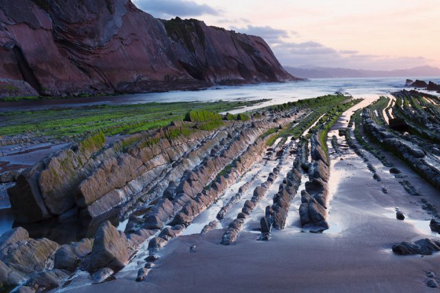 La rasa mareal en Zumaia