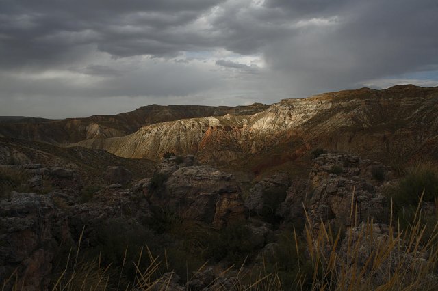 Por Gorafe y el malpaís granadino