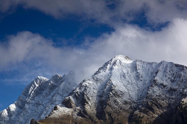 Primeras nieves en Otoño