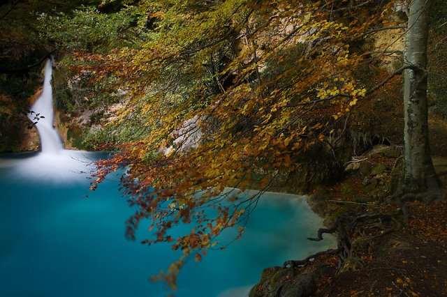 Urederra en otoño