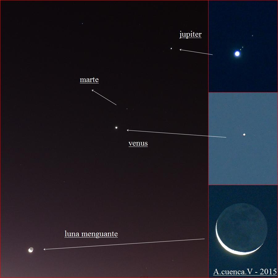 alineación planetaria. (Antonio Cuenca. vaya) alineación planetaria. (Antonio Cuenca. vaya)