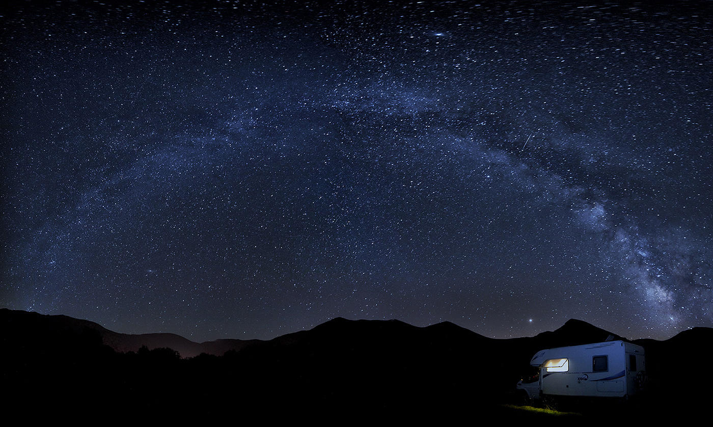 Fotografía Nuestro techo bajo las estrellas II de Txema Bacaicoa